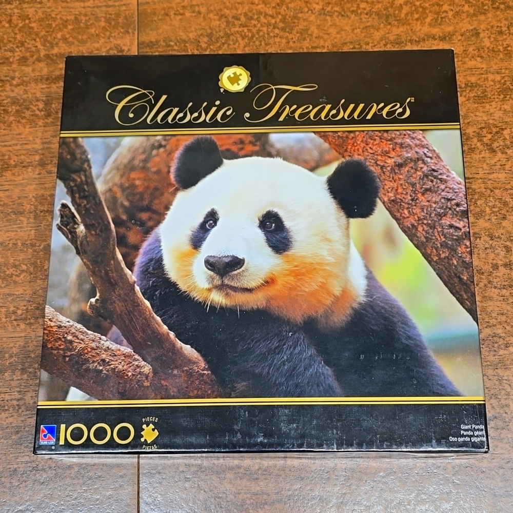 1000pc new unopened giant panda puzzle
